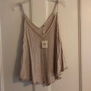 free people sparkly blouse